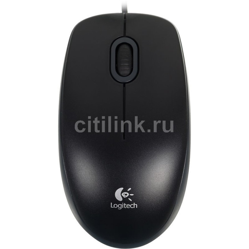 Logitech B100 Optisk Kablet Sort Logitech B100 Optisk Kablet Sort